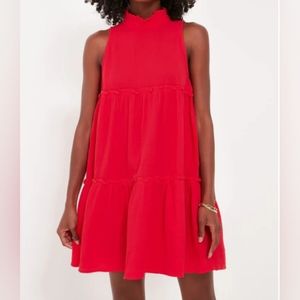 EUC Tuckernuck Red Sleeveless Tiered Dress